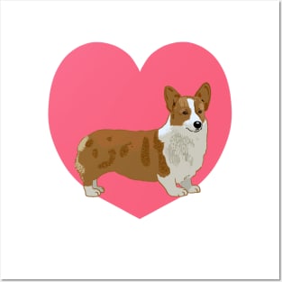 Corgi Love Posters and Art